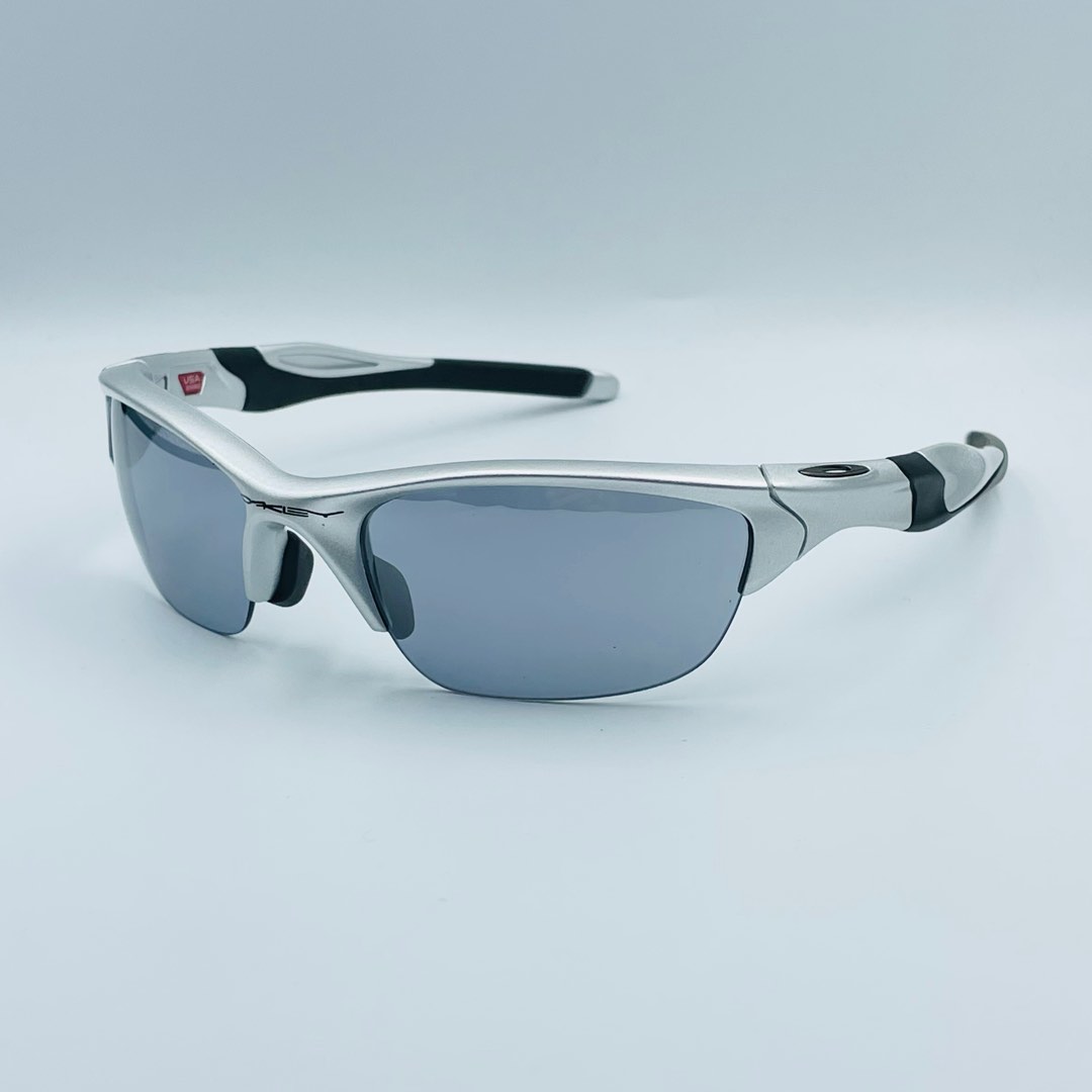 Oakley Half Jacket 2.0 (A) Silver w/ Slate Iridium, Men's Fashion