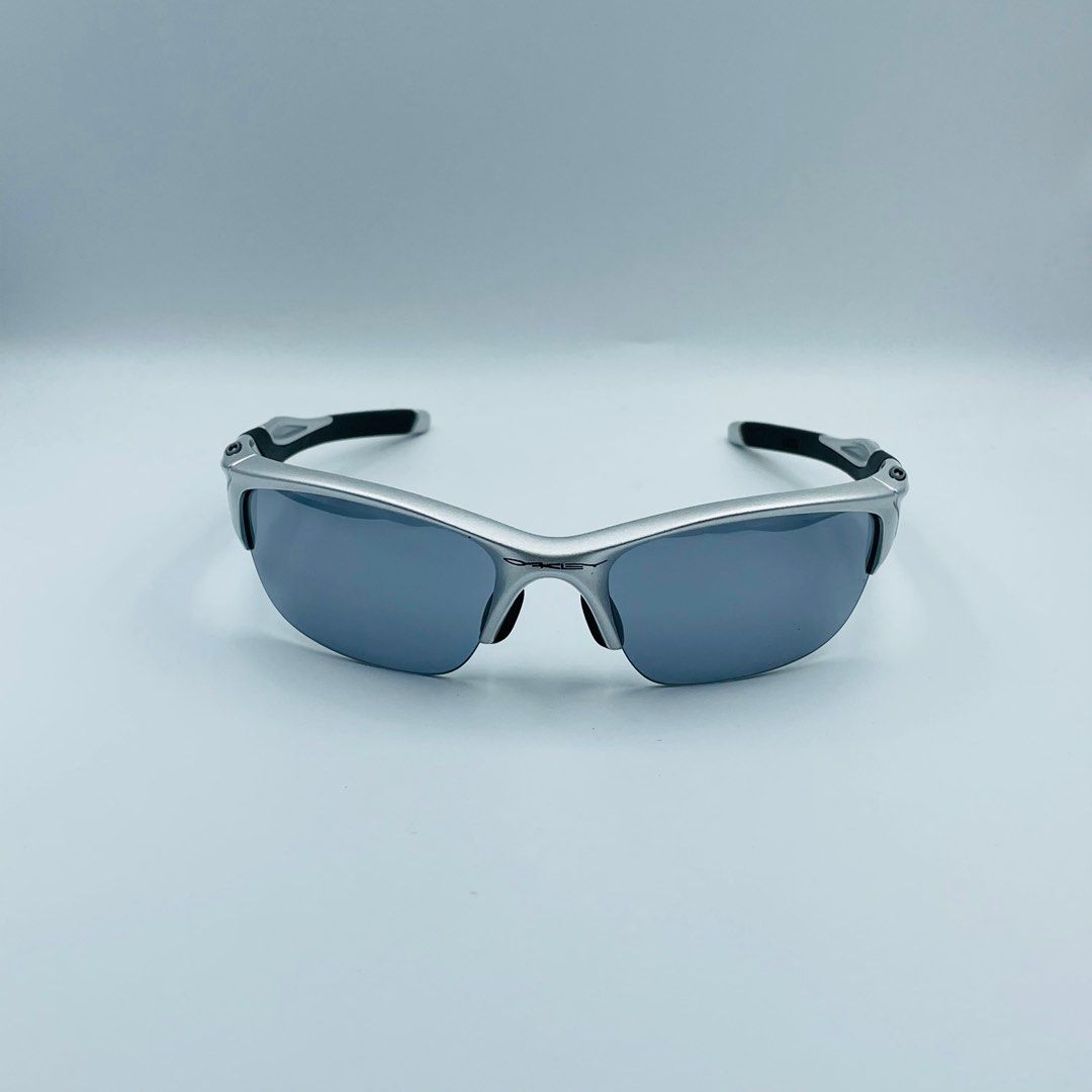 Oakley Half Jacket 2.0 (A) Silver w/ Slate Iridium, Men's Fashion