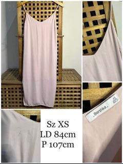 Ori BERSHKA dusty pink dress