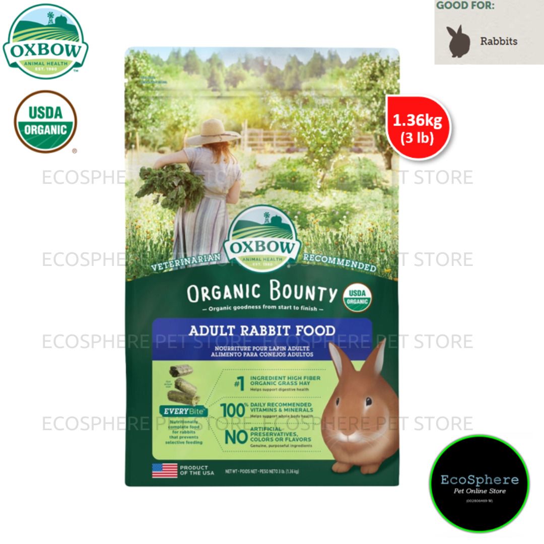 Oxbow organic bounty outlet rabbit food