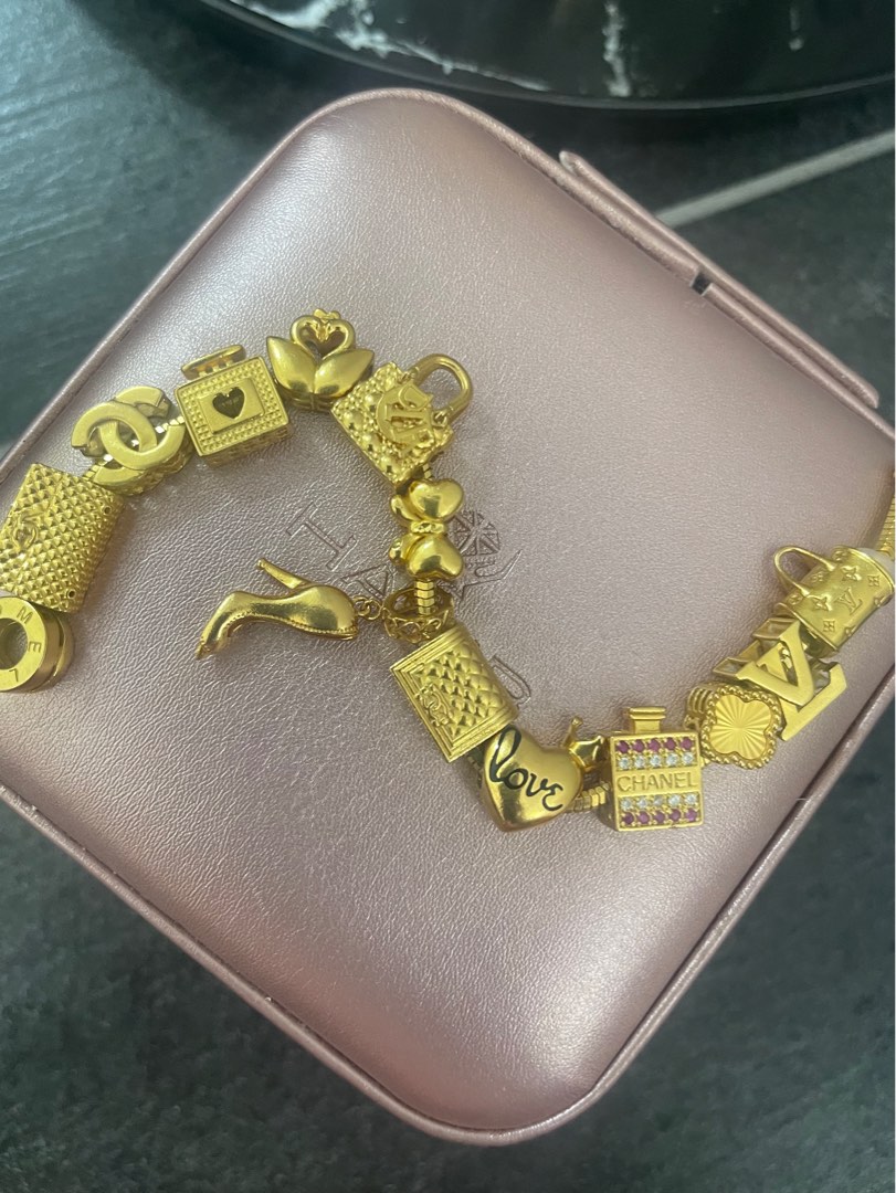 Pandora 916 full beads charm Luxury Accessories on Carousell
