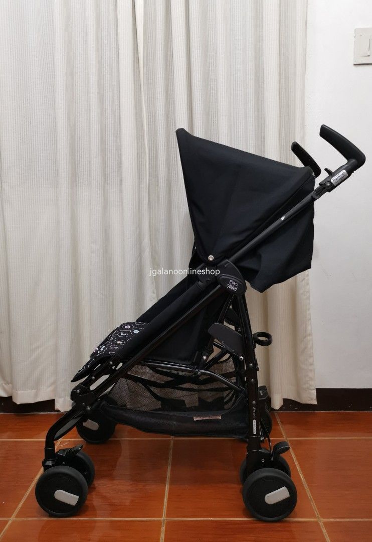 Peg Perego Pliko (Category: Strollers) located in Valenzuela. Submitted by jgalano1 (Listing ID 1241744189, Image 3). Description: Stroller Brand: Peg Perego Pliko Condition: Preloved, in good condition with few scratches. Age Recommendation: Suitable from birth to 20kg. Features: Lightweight at 5.8kg., suspension wheels, fully recline, hood, removable cup holder, height adjustable handles, five-point seat belt, easy fold, extremely compact when 