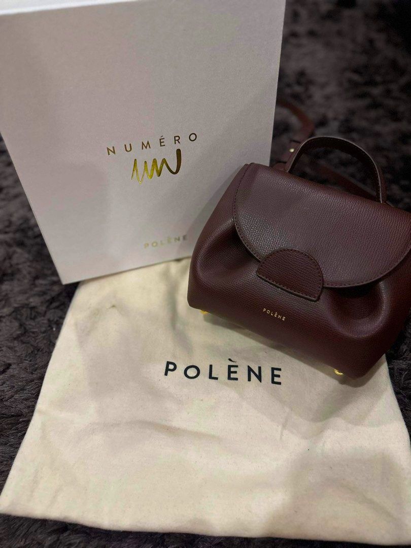 Brand New Polene Numero Uno Nano in Cognac. Polene Nano!, Luxury, Bags &  Wallets on Carousell