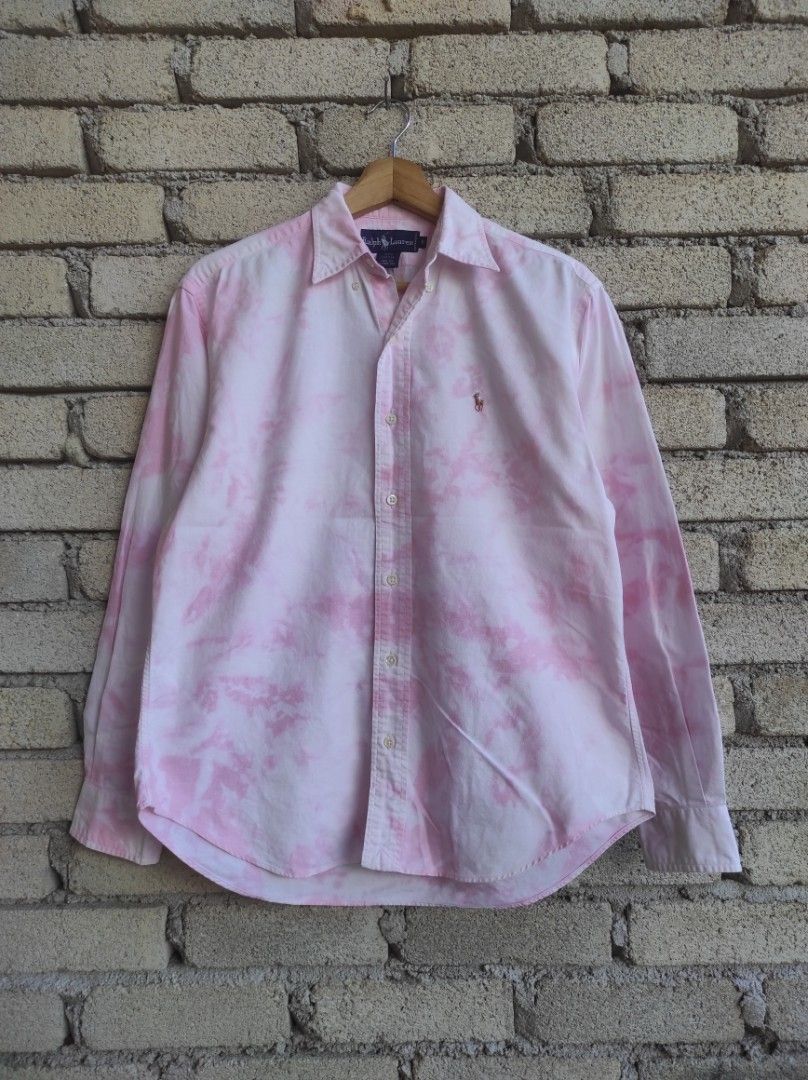 polo Ralph Lauren rl small logo sulam tshirt colar kolar tie dye