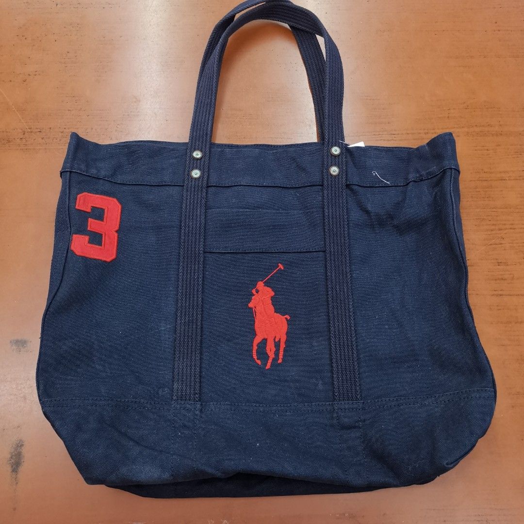 Polo Ralph Lauren Tote Bag, Luxury, Bags & Wallets on Carousell