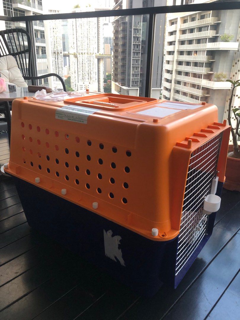 PP50 dog crate airline approved, Pet Supplies, Homes & Other Pet Accessories on Carousell