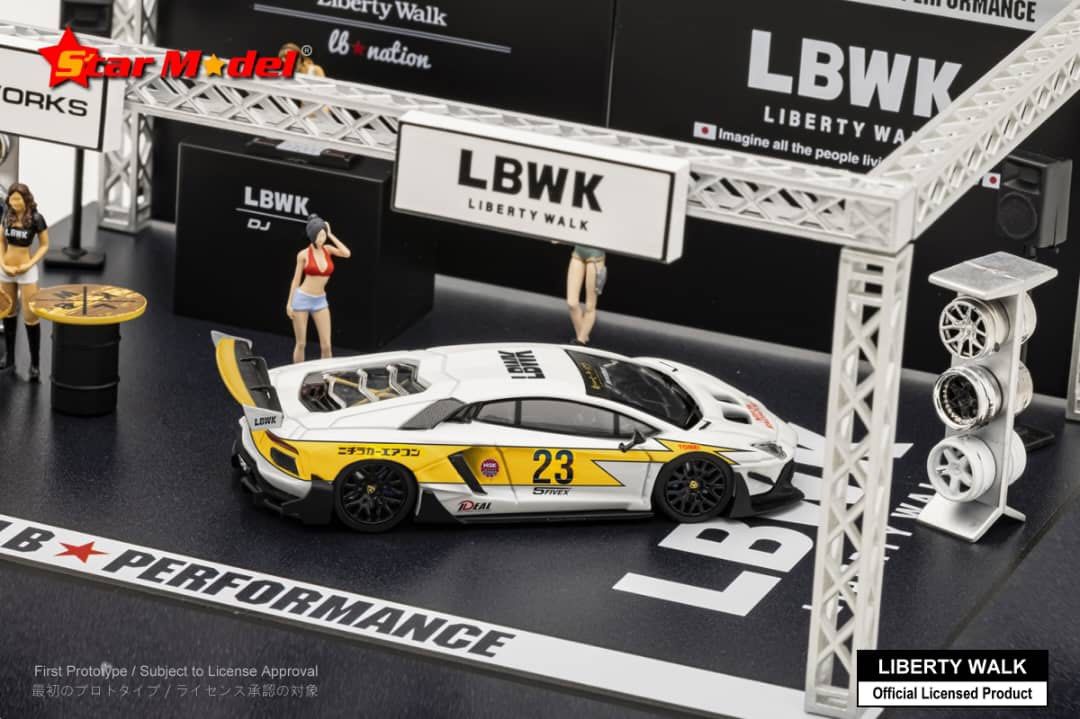 [預訂貨品pre order] Star Model 1/64 LBWK LP700-4 Flash閃電23號, 預購 - Carousell