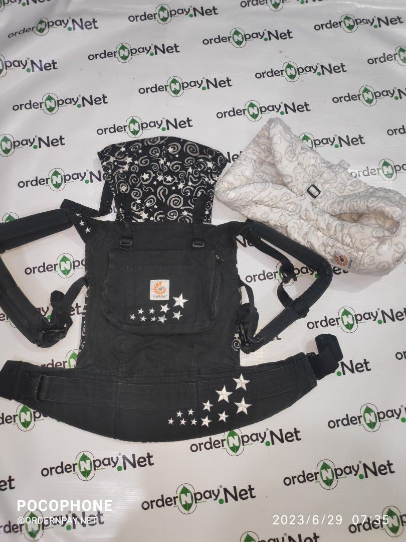 Preloved Authentic Ergobaby Original Bundle of Joy Night Sky