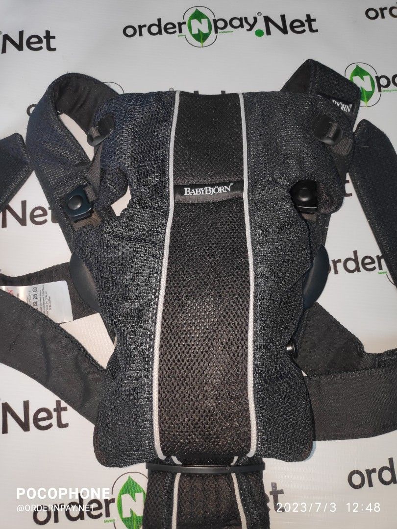 Babybjorn baby carrier original black mesh shop