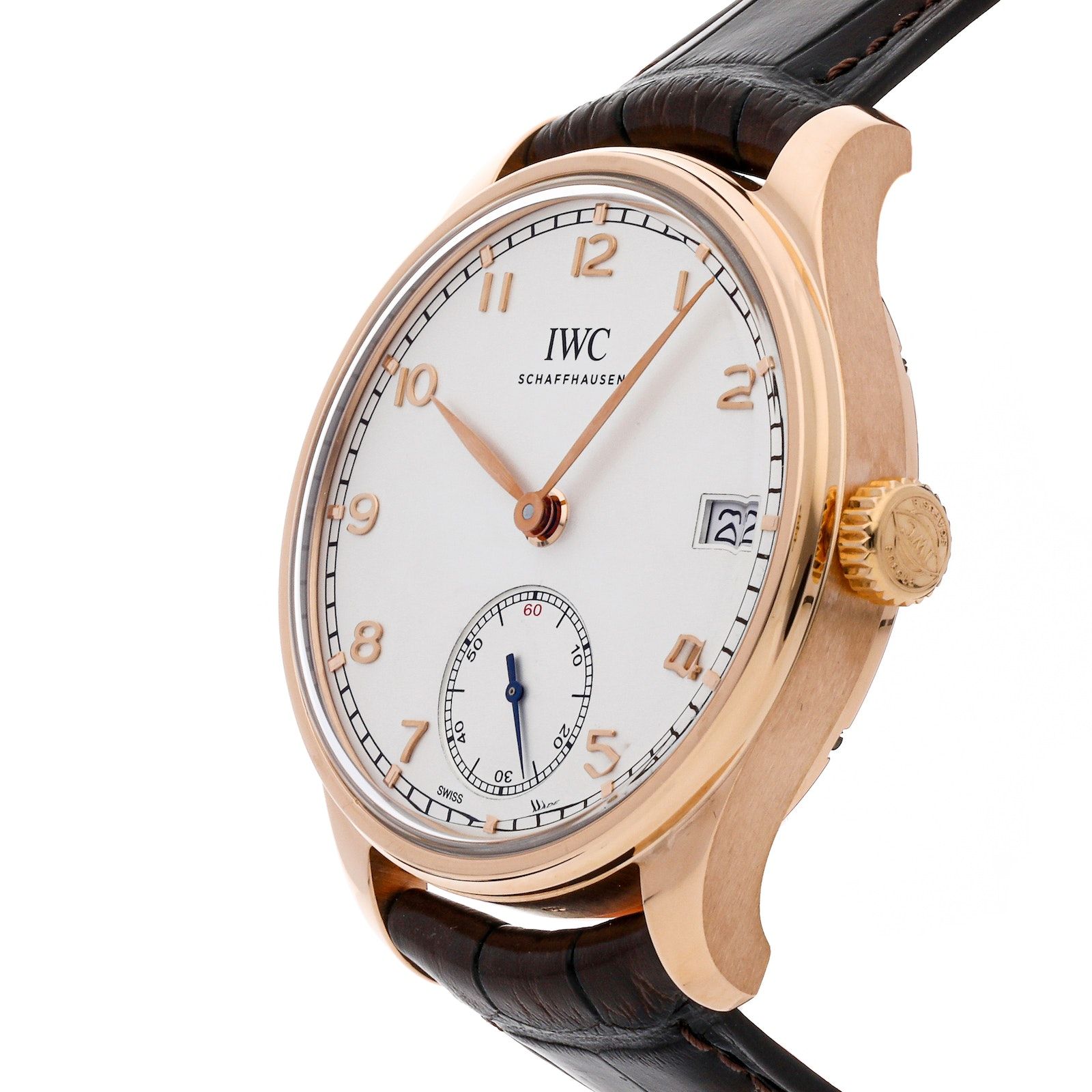 Pre Owned IWC Portugieser Hand Wound Eight Days IW5102 04 Luxury