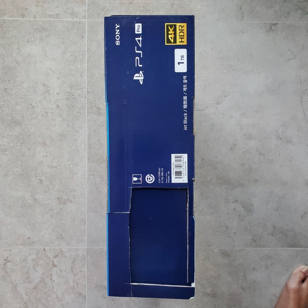 Ps4 pro hotsell empty box