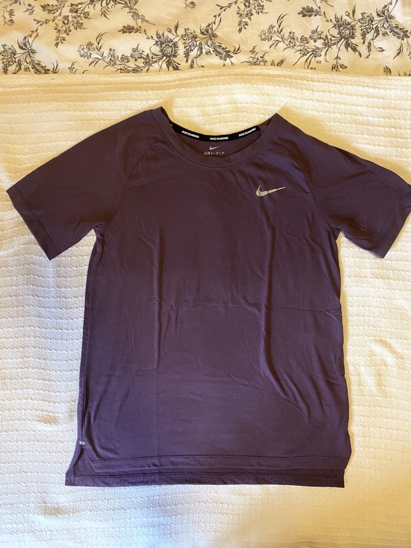 Purple dri fit shirt online