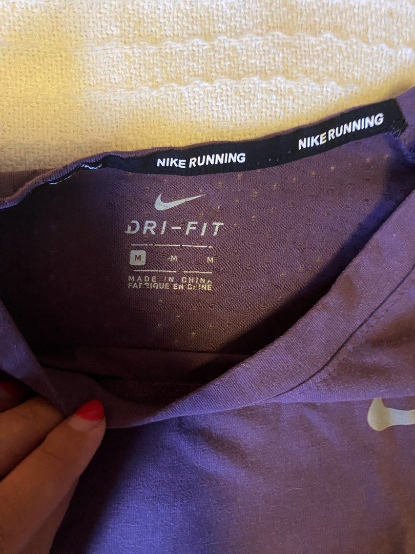 Purple dri cheap fit shirt