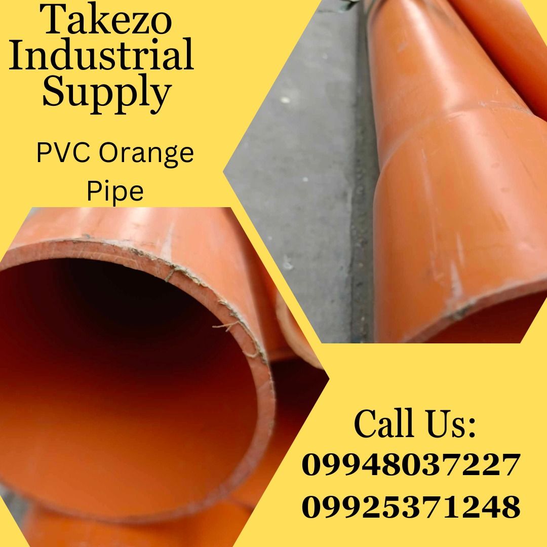 PVC Orange Pipe, Commercial & Industrial, Construction Tools