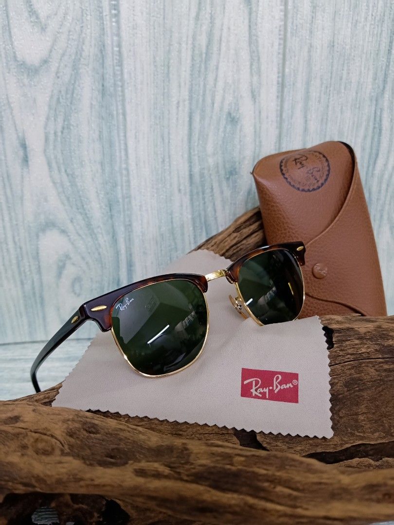 Clubmaster tortoise polarized sales