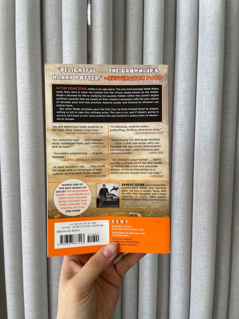 Ready Player One (Category: Storybooks) located in Quezon City. Submitted by girlwhohaseverything (Listing ID 1241612627, Image 2). Description: A world at stake. A quest for the ultimate prize. Are you ready? In the year 2045, reality is an ugly place. The only time Wade Watts really feels alive is when he’s jacked into the OASIS, a vast virtual world where most of humanity spends their days. When the eccentric creator of the OASIS dies, he leav