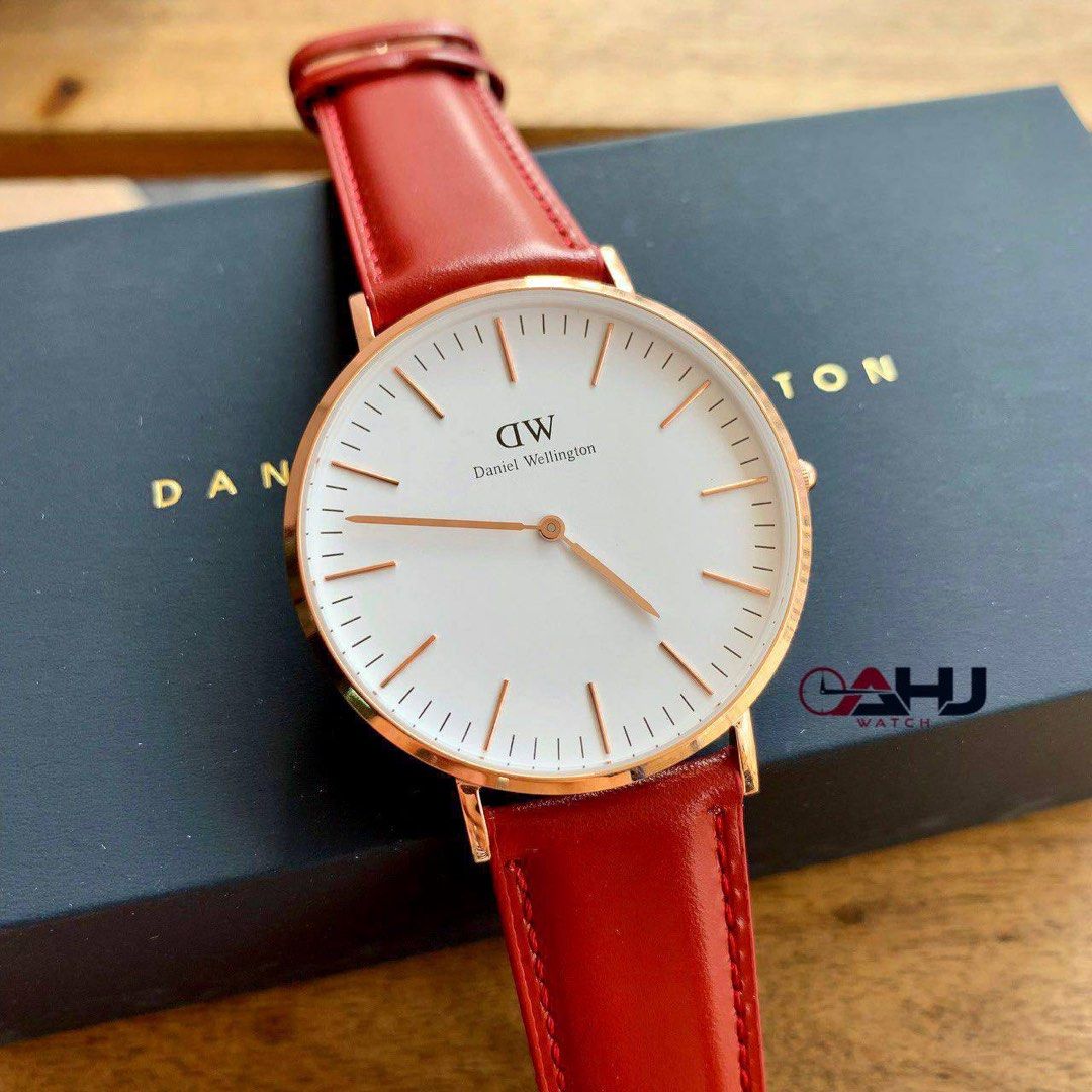 READY STOCK ORIGINAL DANIEL WELLINGTON CLASSIC SUFFOLK ROSE