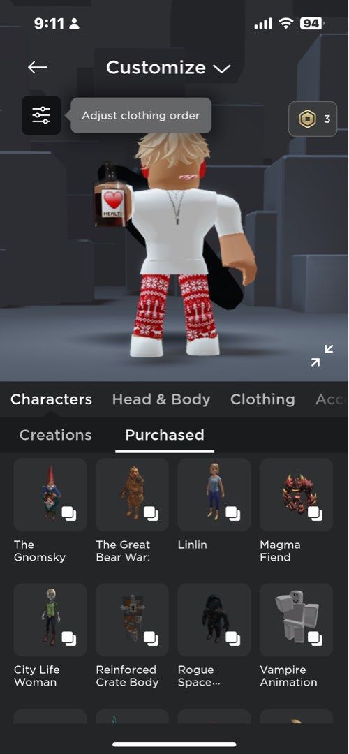 roblox account for sale, Video Gaming, Video Games, Others on Carousell