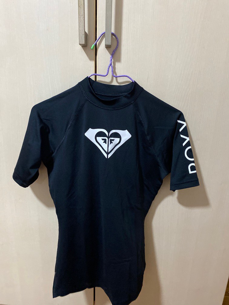 Roxy Rash Guard, Women's Fashion, Swimwear, Rash Guard on Carousell
