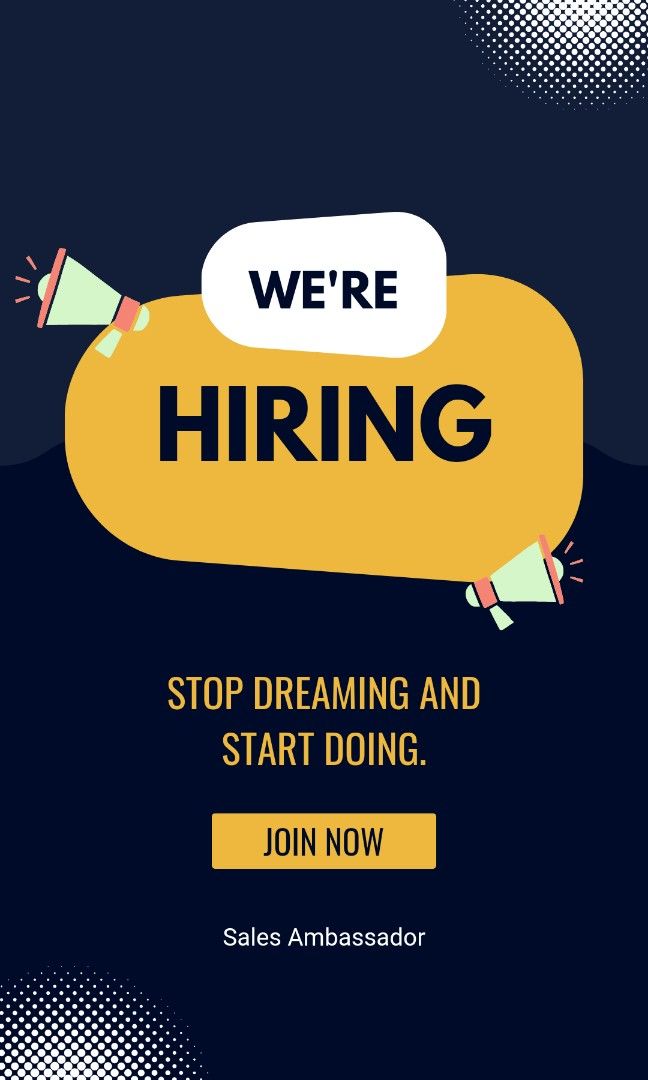 Sales Ambassador, Jobs, Sales, Retail & Marketing on Carousell