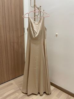 Satin-like dress