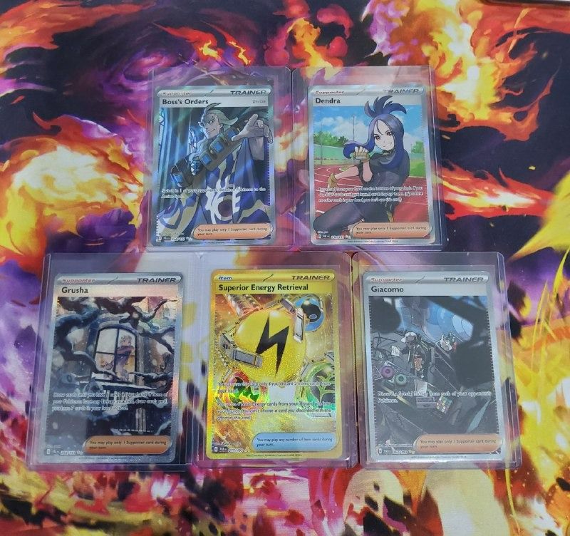 Scarlet & Violet: Paldea Evolved - Boss's Orders (248/193 Full Art Secret  Rare), Dendra (250/193