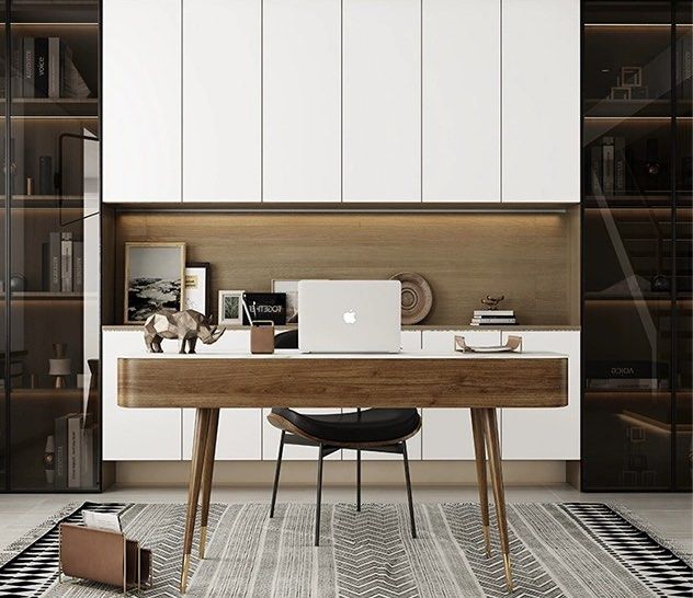 Solid wood desk second on sale hand