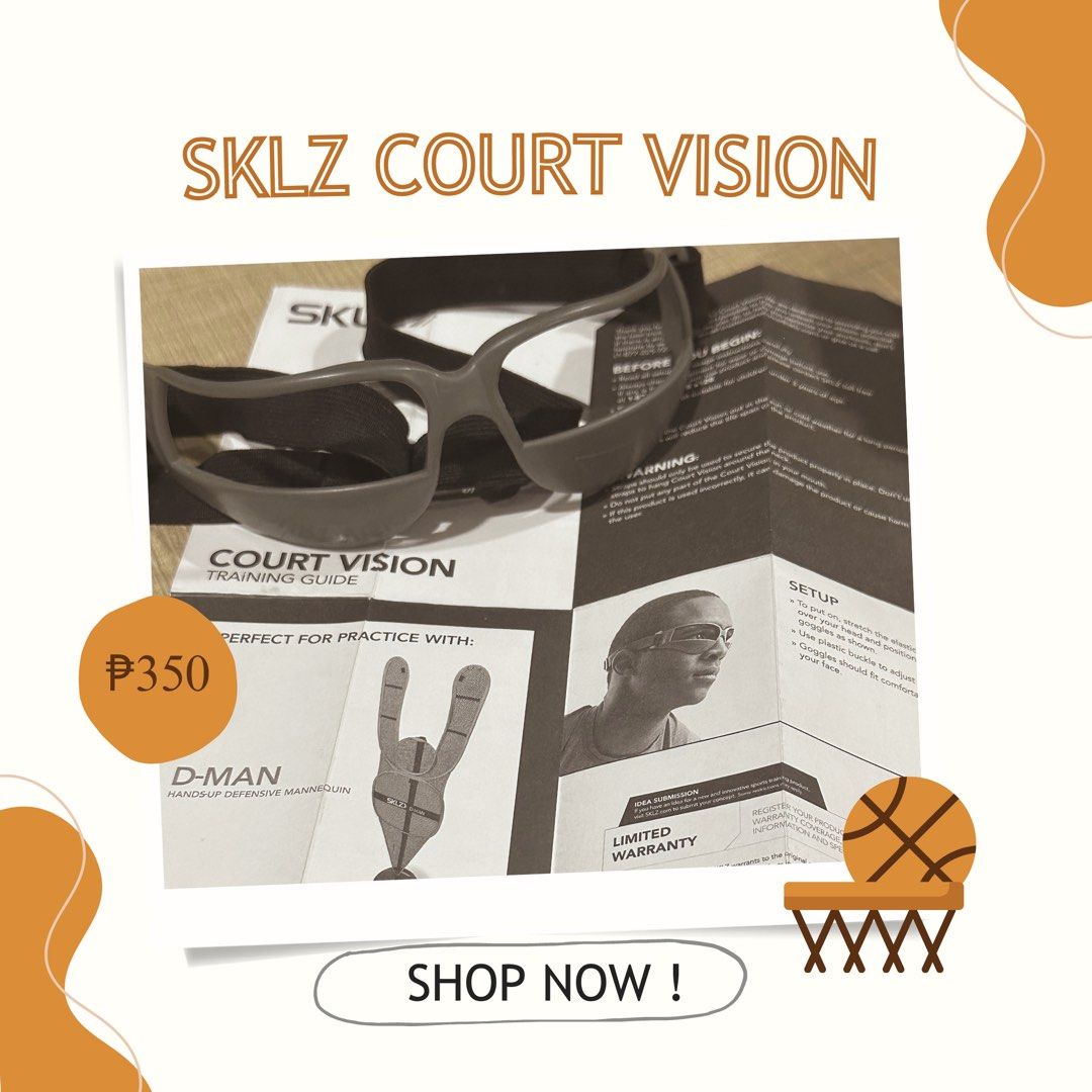 SKLZ Court Vision Training Guide, Sports Equipment, Sports & Games