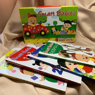 Smart Babies 4-Pack Early Learning Books