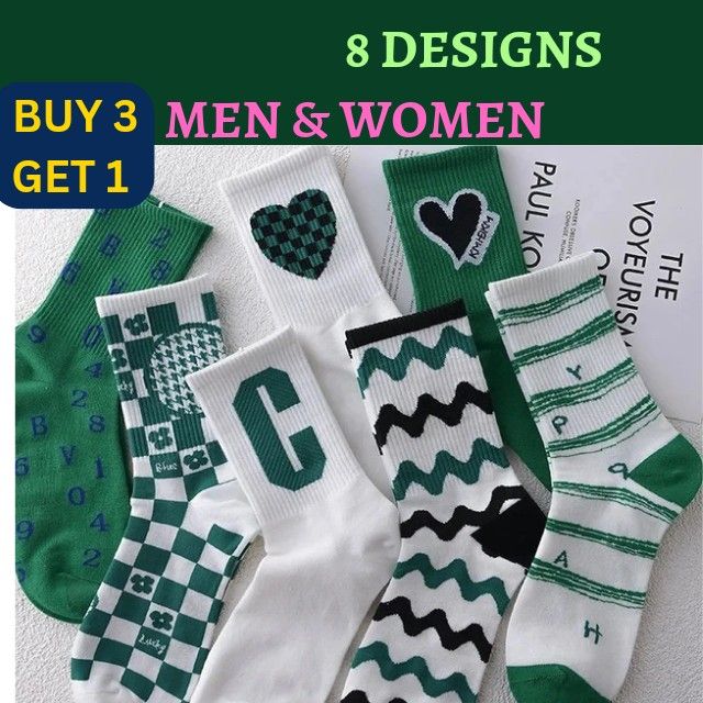 Socks for men socks for women white socks long socks grip