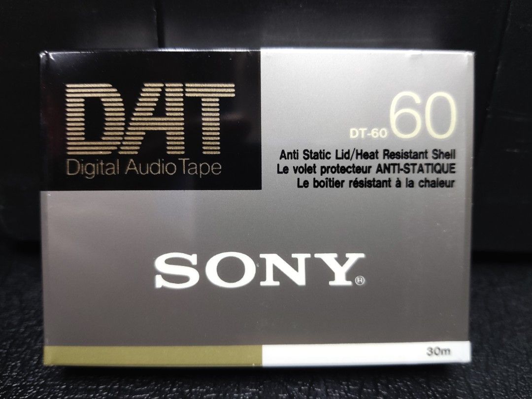 Sony DAT DT-60Rn Tape 錄音帶Made in Japan 日本制造, 音響器材, 其他