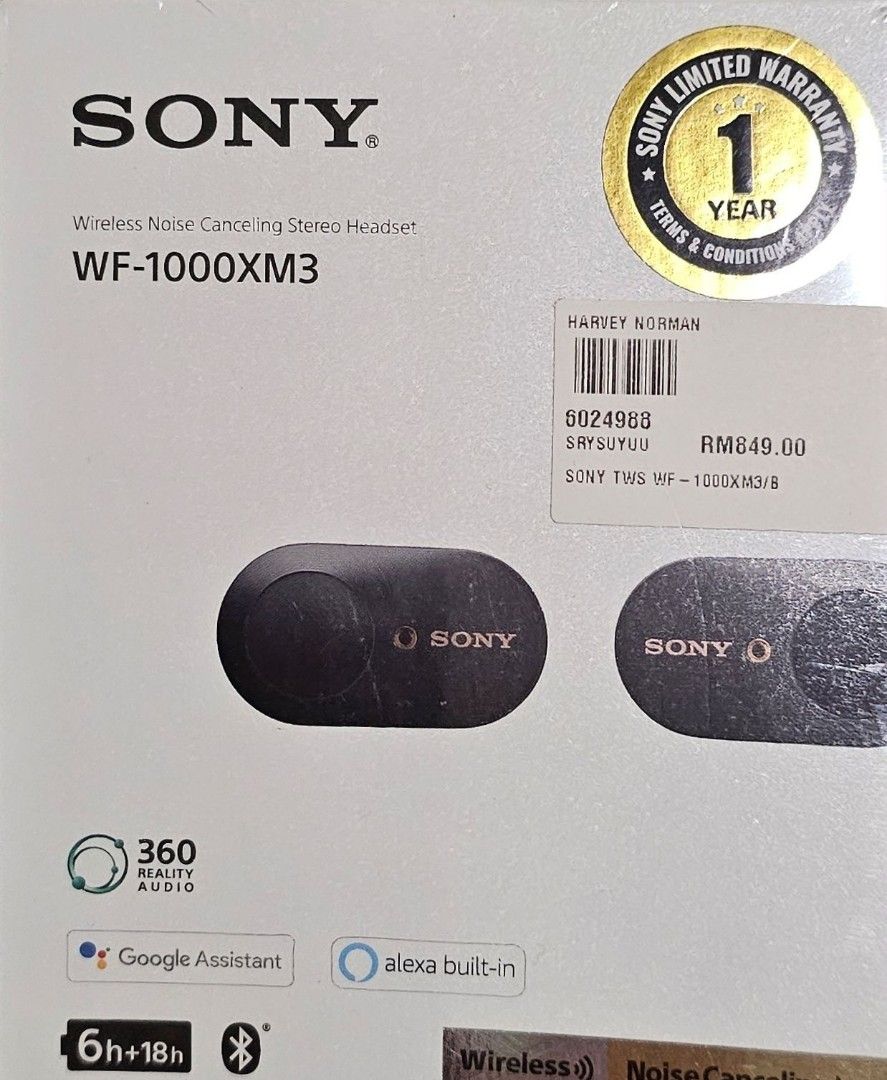 Sony 1000 wf hotsell xm3