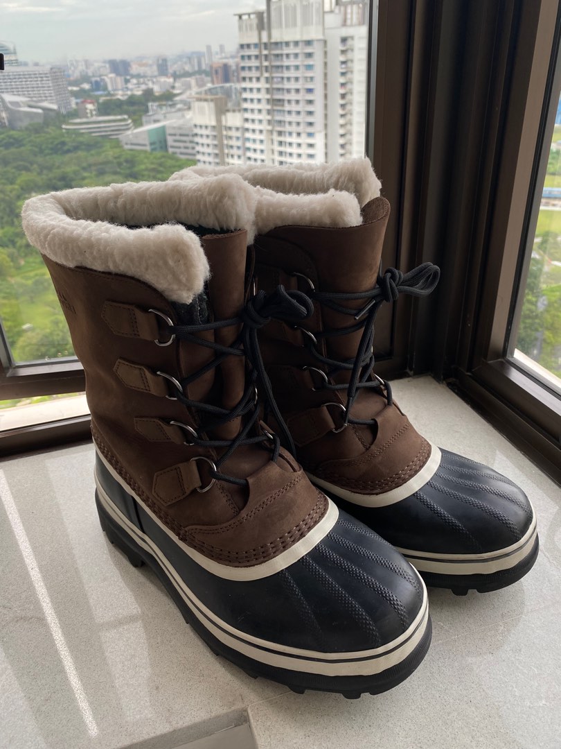 Sorel fleece top lined boots