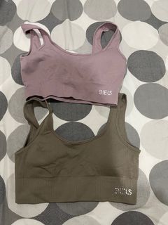 Sport bra BIELS warna nude pink size M
