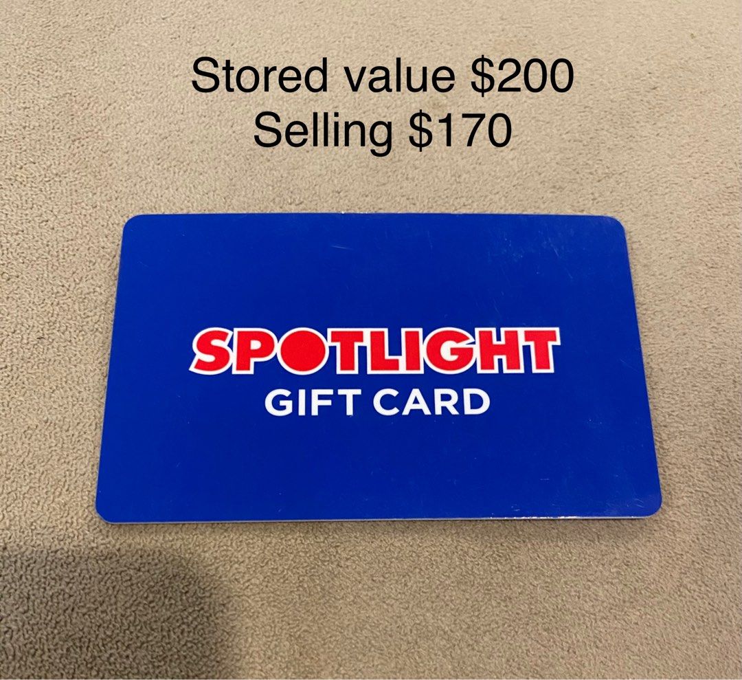 Spotlight gift best sale card