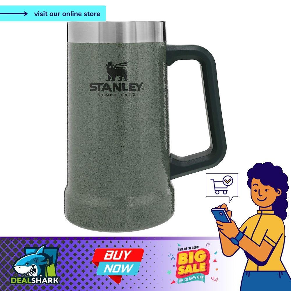Stanley's insulated Classic Beer Stein 'lasts a lifetime' and is