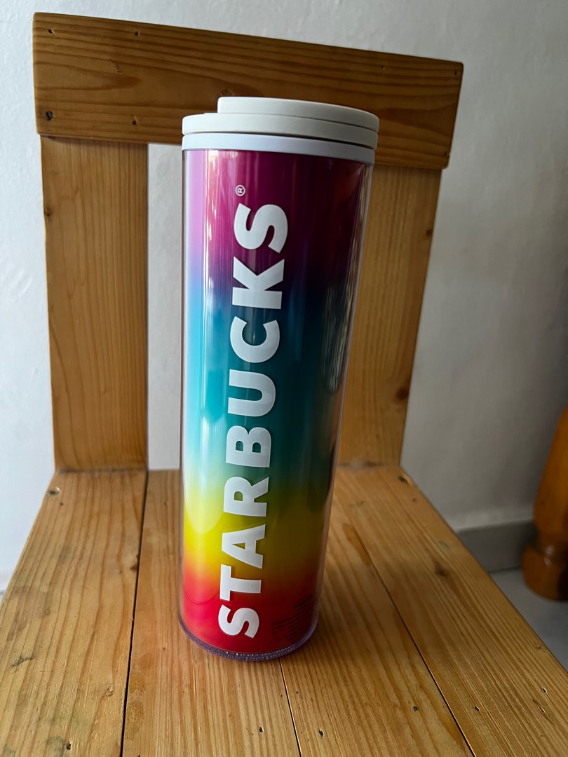 Starbucks Mexico 2022 Pride Plastic Tumbler, Furniture & Home Living