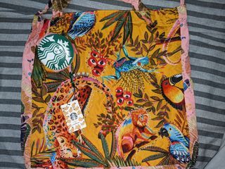 Starbucks x Farm Rio Collection Tote Bag