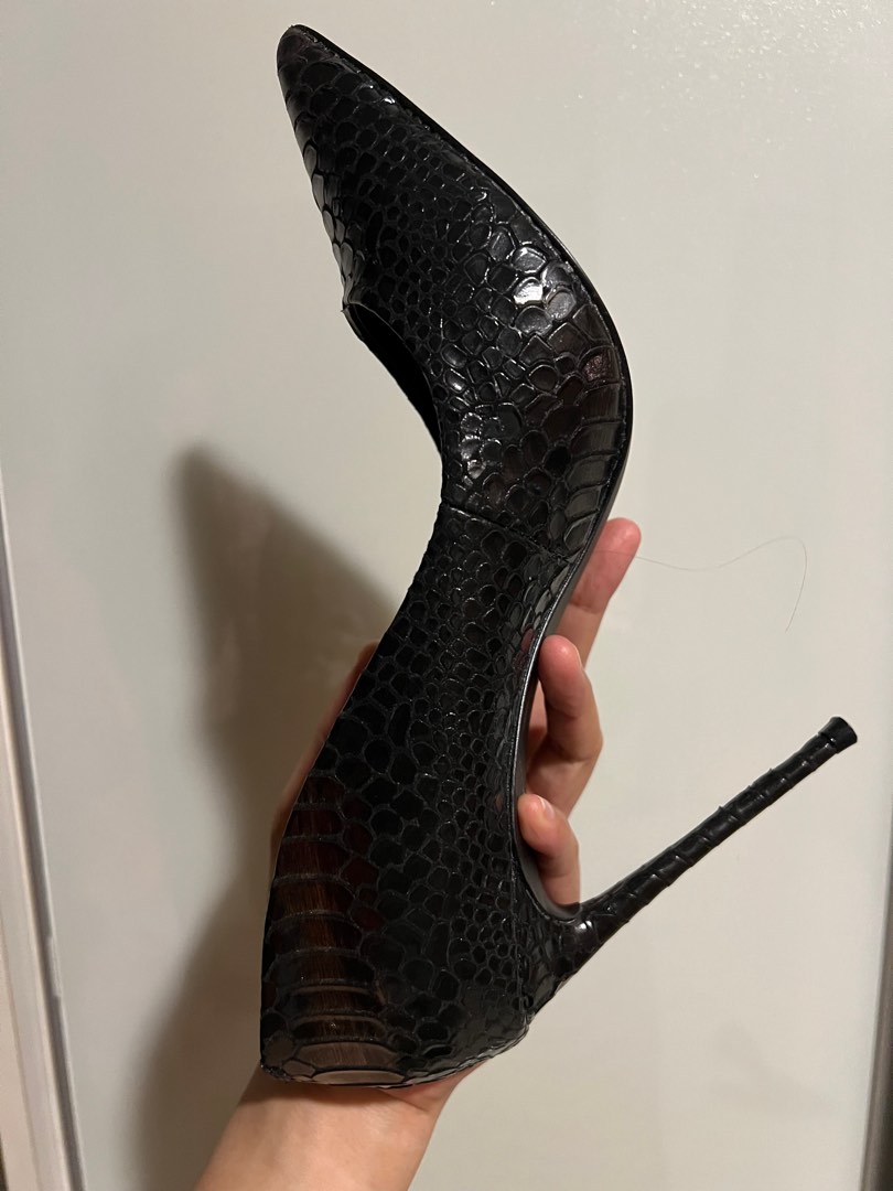 Snakeskin steve store madden heels