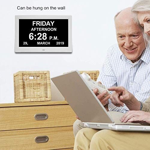 [Stockist.SG] YCOO [New Version] 10.1 inch Calendar Digital Day Clock