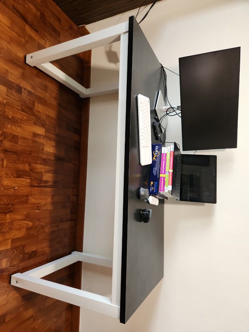 Study/office table (Category: Tables & Sets) located in Singapore. Submitted by kolsam (Listing ID 1241590307, Image 3). Description: almost new table. size 140 cm × 60 cm.