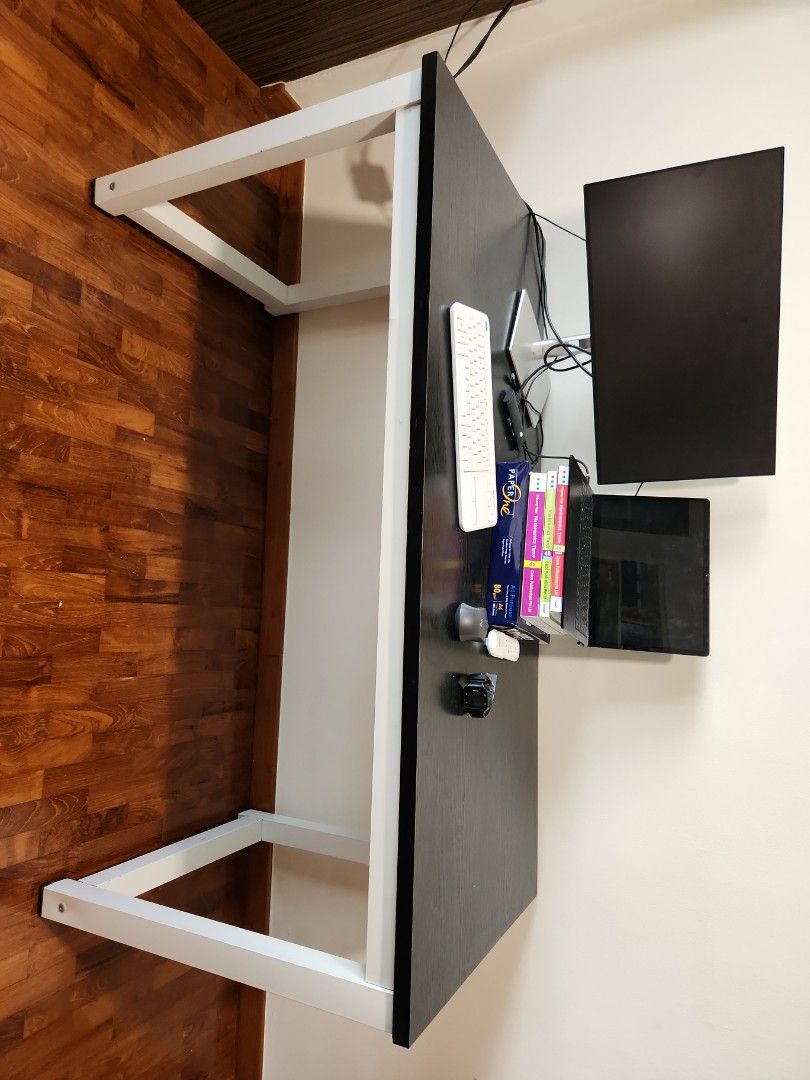 Study/office table (Category: Tables & Sets) located in Singapore. Submitted by kolsam (Listing ID 1241590307, Image 2). Description: almost new table. size 140 cm × 60 cm.