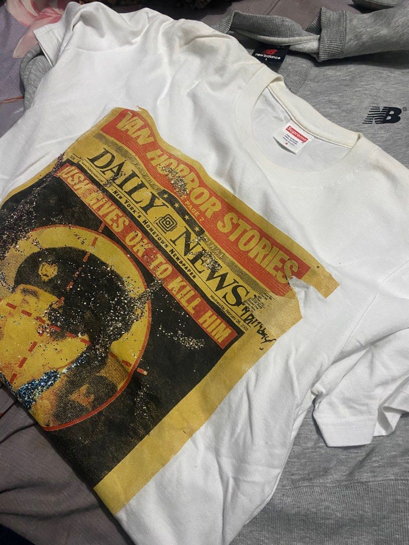 Supreme cheap newspaper shirt