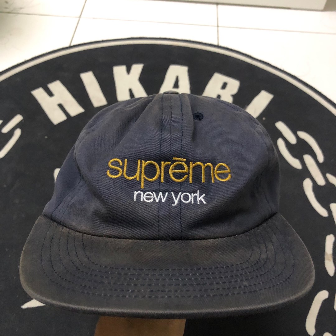Supreme classic logo cap store