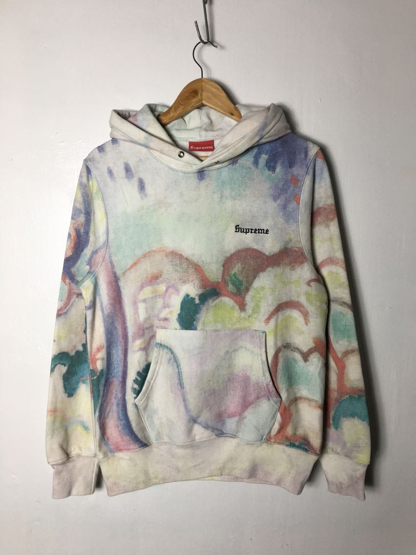 supreme watercolor hoodie