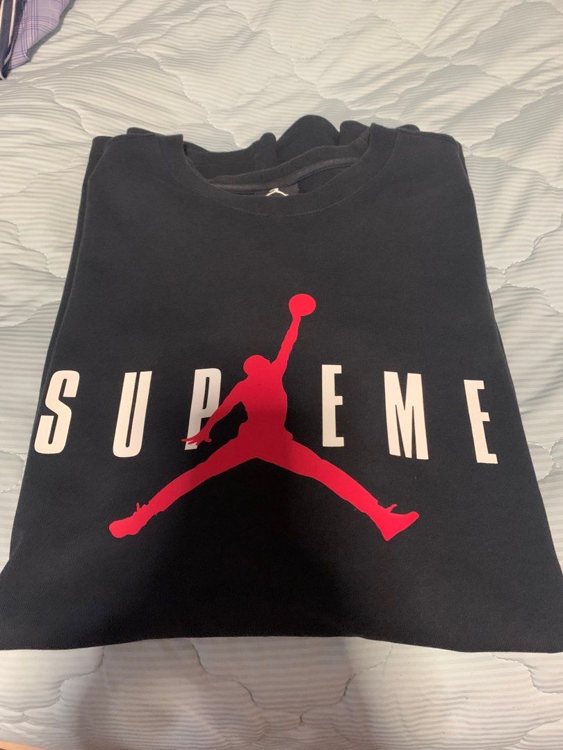 Supreme x jordan t sale shirt