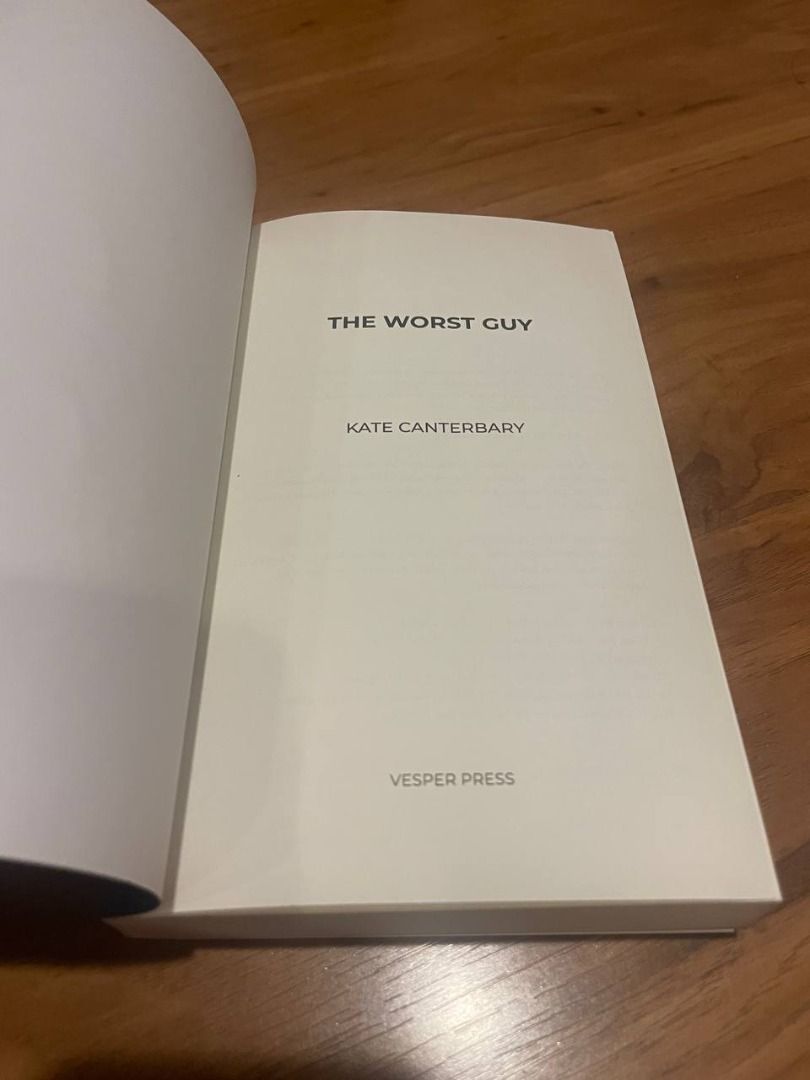 The Worst Guy by Kate Canterbary on Carousell