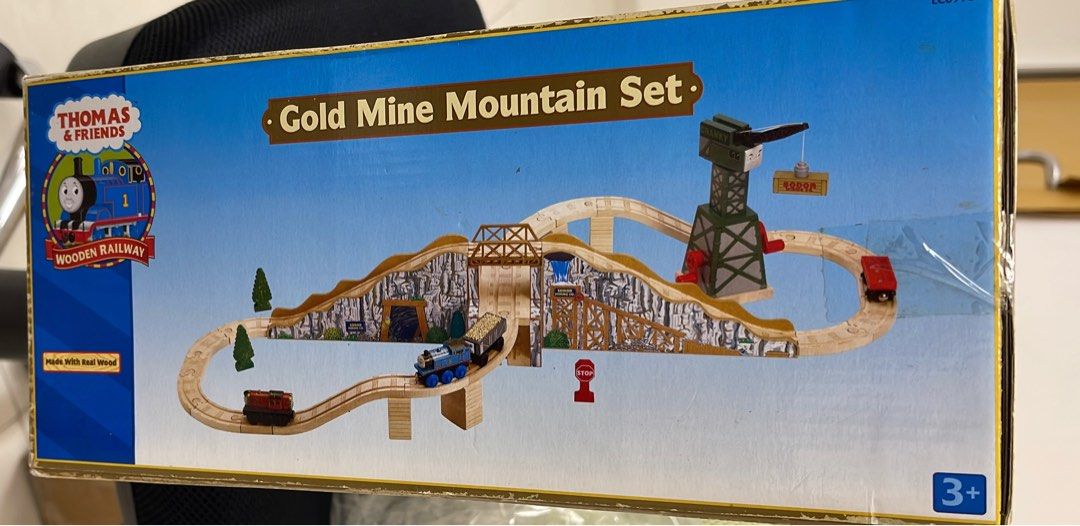 Thomas the train gold mine mountain set discount