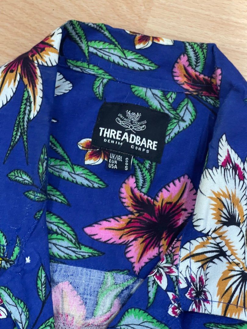 ThreadBare printed floral short sleeve shirt Men s Fashion Tops