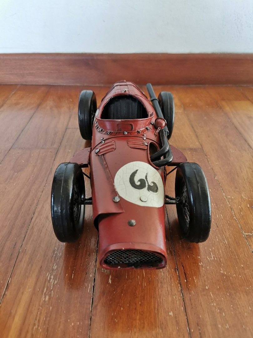 Tin Classic Race Car, Hobbies & Toys, Memorabilia & Collectibles